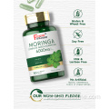 Moringa oleifera completa glúten sem cápsulas de folha de moringa